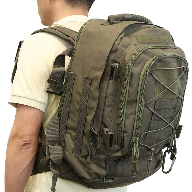 popular outdoor tactical mountaineering backpack military fan hiking bag multi-functional large-capacity backpack tactical backpack