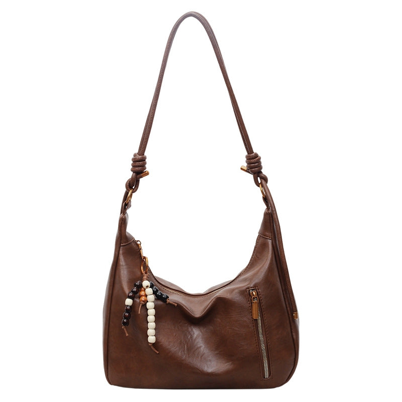 Crossbody bag 2025 new autumn/winter versatile light luxury niche high-value shoulder bag large capacity commuter tote women's bag