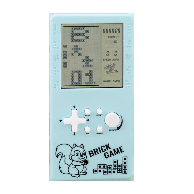 mini handheld game console - educational tetris game machine - portable classic nostalgic gift - wholesale