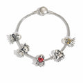 Halloween bracelet wholesale: european and american niche design, ghost & grim reaper women's jewelry, dark metal punk style bracelet