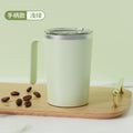 Automatic stirring coffee cup-green