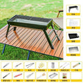 Bbq grill for homebbq grill outdoor foldable portable small barbecue stove charcoal carbon grill rack tool kebabs