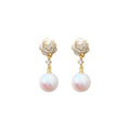 Camellia gentle fragrance pearl new arrival earrings spring and summer accessible luxury tassel classy hot french earrings for women