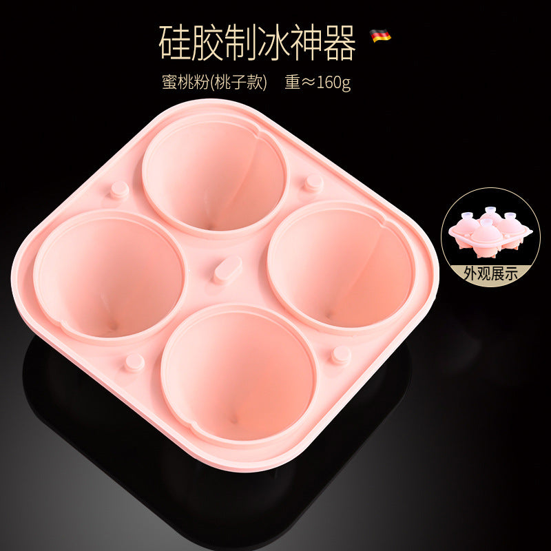 Rose Ice Grid Cartoon Silicone Frozen Ice Cube Mould Ice Maker Whiskey Ice Hockey Box Ice Grid Ice Mould