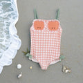 Girls' swimsuit - stylish princess  bikini cute halter one-piece swimsuit for baby girls and children