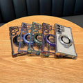 Electroplated airbag anti-drop s26 ultra case for samsung s25, a24 magnetic stand, a57, and samsung s26