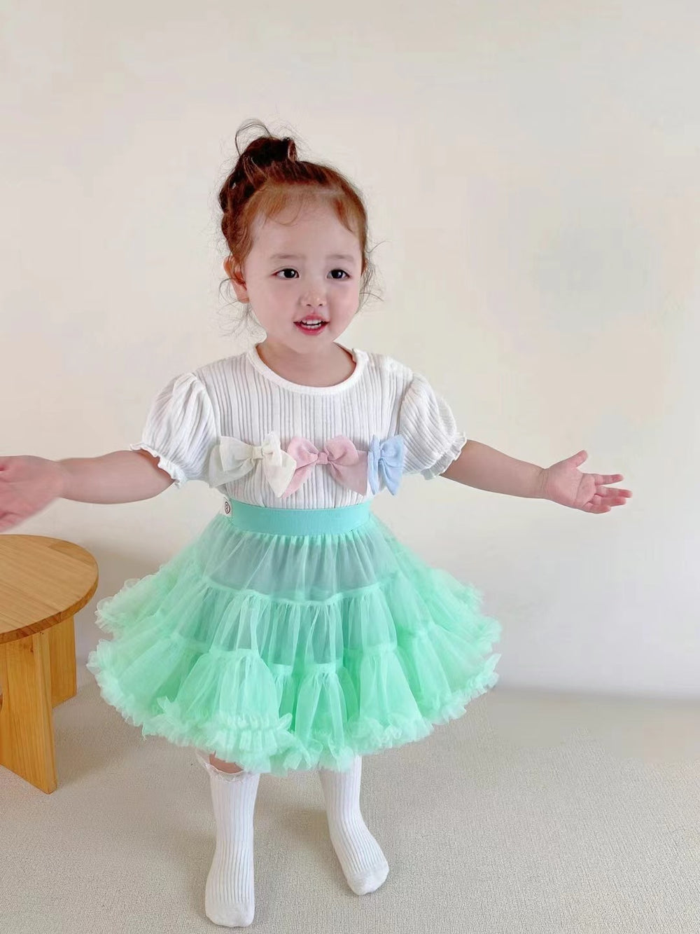 spring girls' tutu skirt - cute, fluffy, and mesh skirt