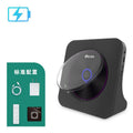 New cd player + deep black + bluetooth + rechargeable version