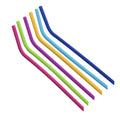 Silicone straw drinking tube silicone milk tea bent straw juice soft thin straw kids' food supplement silicone straw