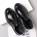 Genuine leather hand-crafted texture dress shoes for men - formal, casual, business, commute, office, soft sole, wedding, groom shoes