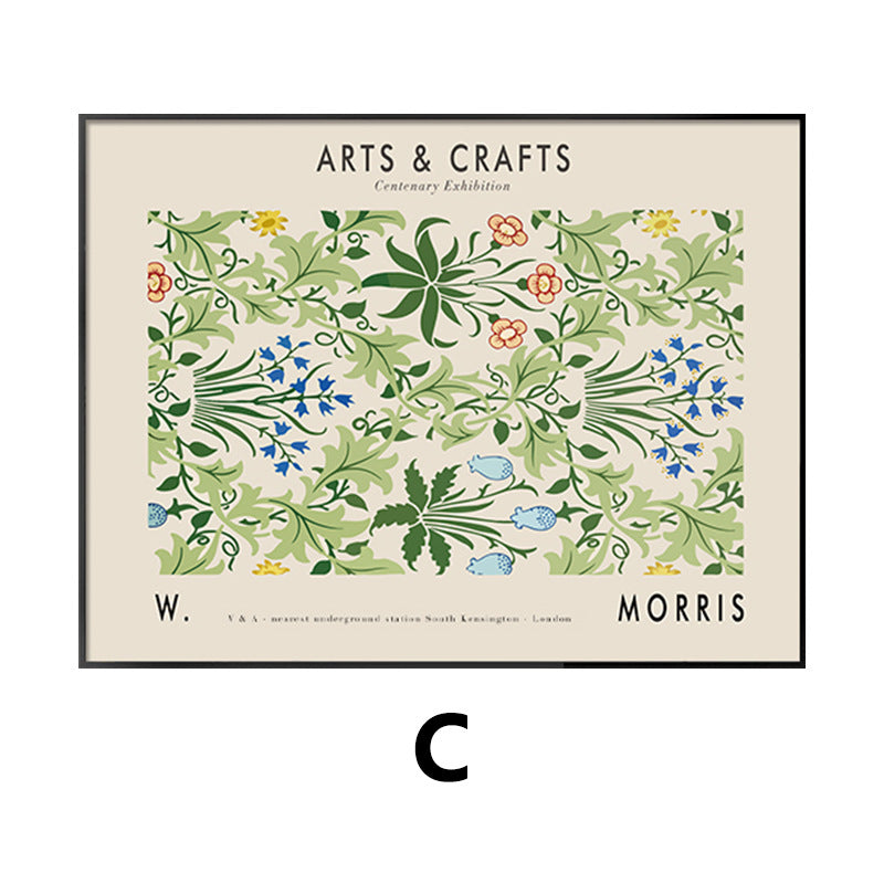 Nordic wind meter box decorative painting niche art distribution box blocking mural weak electric box power switch hanging painting