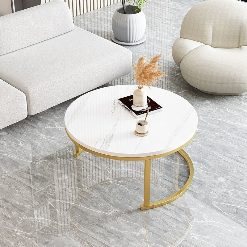 Coffee table accessible luxurycasual modern living room for home small apartment scandinavian sofa side table retractable round tea table metal