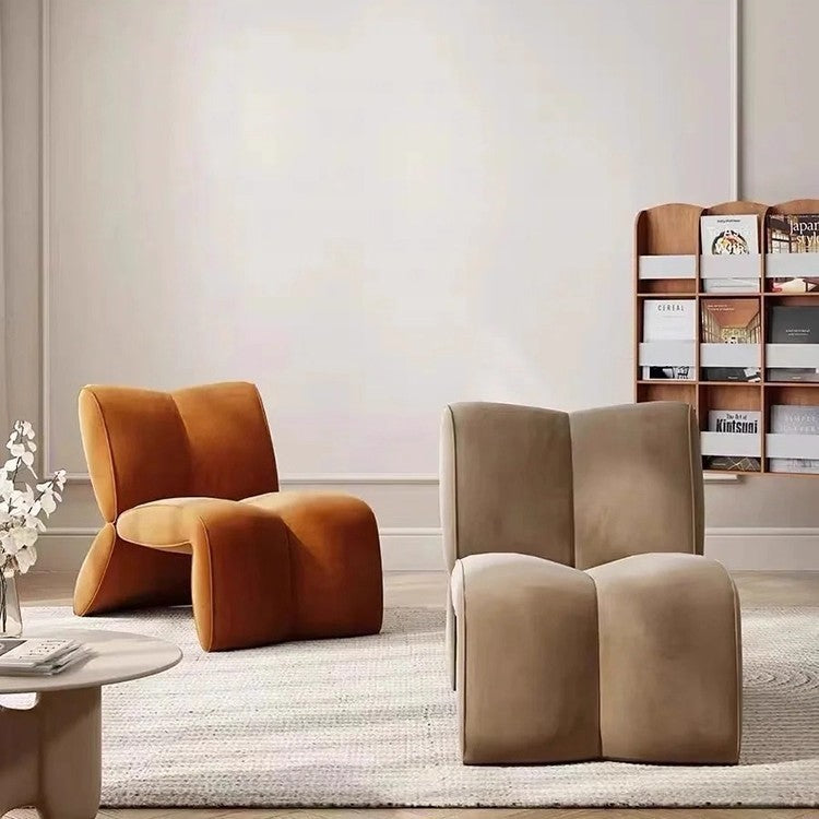 Accessible luxury modern living room designer single lazy sofa chair hotel beauty salon rest reception balcony casual chair