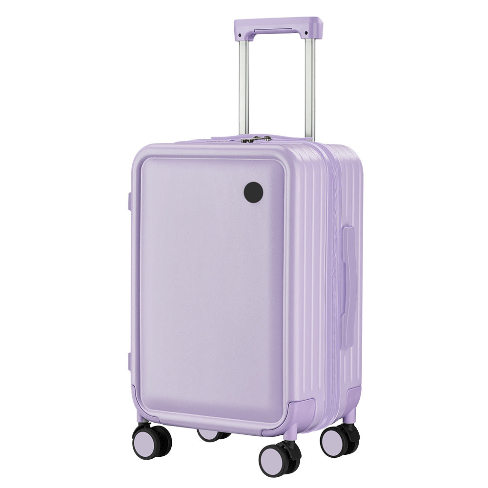 PC suitcase 20-inch silent universal wheel boarding case large capacity anti-drop suitcase can be set with password trolley case