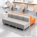 Influencer-approved salon waiting chair - stylish bench seat for hair salons & barbershops - comfortable lounging sofa for clients
