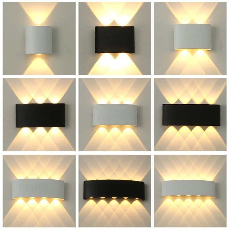 Outdoor wall light waterproof outdoor wall washer minimalist modern living room bedroom bedside aisle balcony terrace lamp