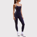 sleeveless long and short one-piece yoga wear running sports fitness low-intensity training wear pilates one-piece