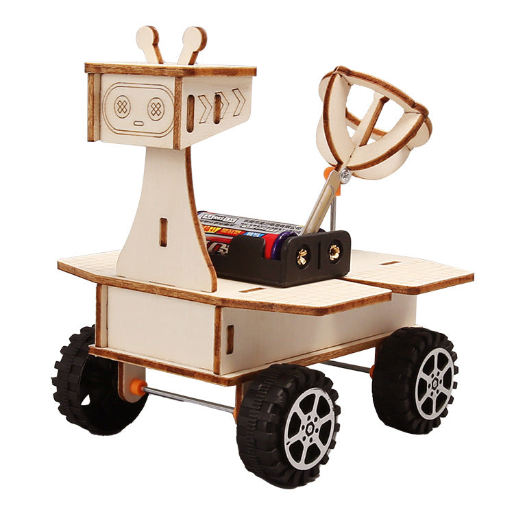 Mars rover DIY technology small production children's hand assembly space model experimental teaching aids material package