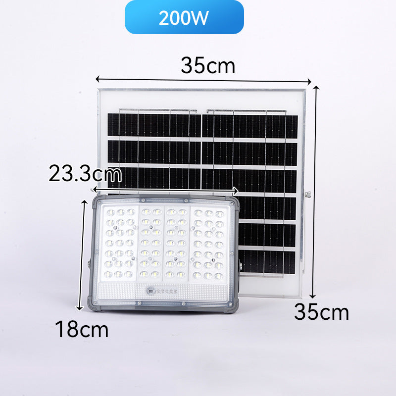 Solar light household indoor rural outdoor floodlight garden light super bright LED dark automatic lighting