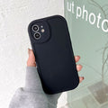 Lambskin leather case for apple iphone 16, big eye frosted grooved leather phone case, iphone 13 protective cover