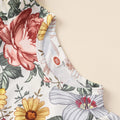 Spring new arrivals: girls' and children's floral sundress with flutter sleeves - wholesale & dropshipping available