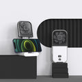 2026 cross-border desktop foldable mini fan, handheld usb high-velocity outdoor power bank neck fan - japanese & korean style