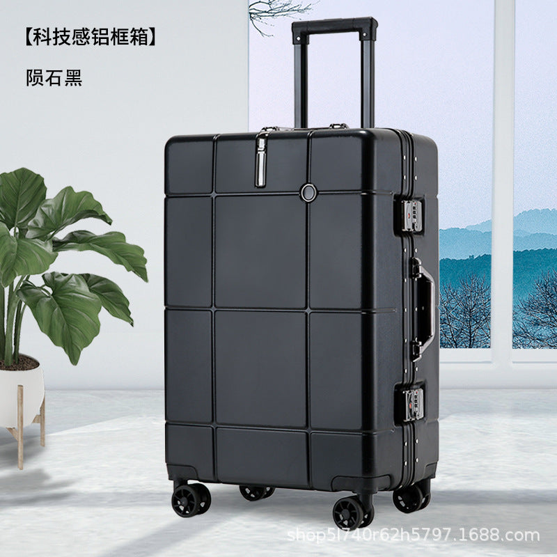 Luggage female ins small light suitcase universal wheel 24 male and female multi-capacity student password case trolley case