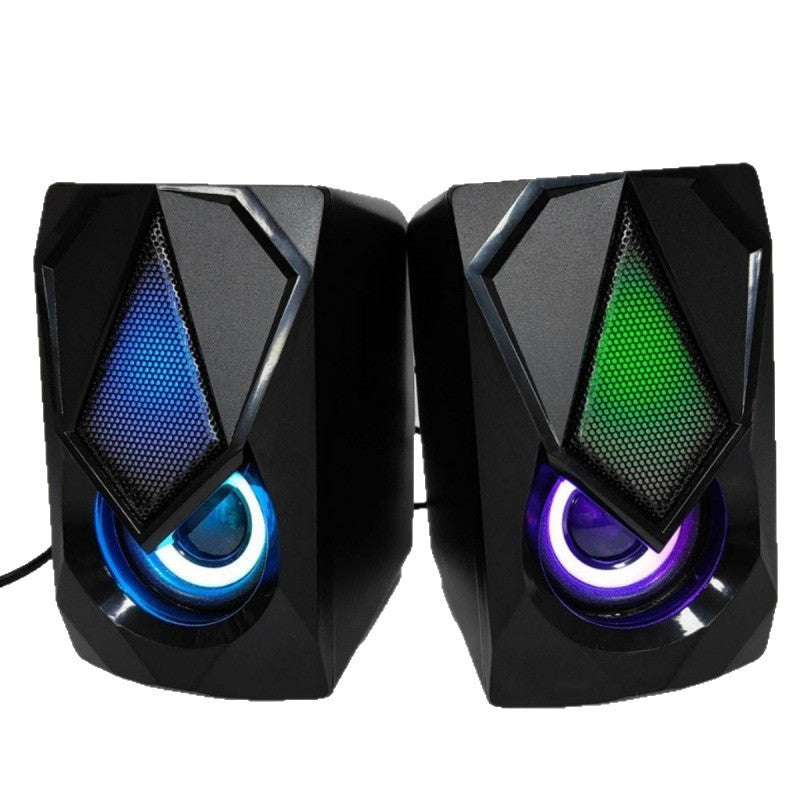 Dragon guardian n-19 speaker - rgb lighting, desktop/tabletop, home computer/laptop multimedia wired subwoofer