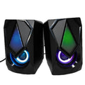 Dragon guardian n-19 speaker - rgb lighting, desktop/tabletop, home computer/laptop multimedia wired subwoofer