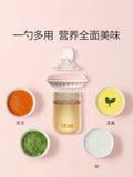 Baohui baby squeeze rice paste spoon bottle baby feeder bite bag fruit food supplement oem foreign trade
