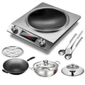 Complete induction cooker set with pot, household high-power induction cooker, cooking electric ceramic stove, concave concave stove, cross-border american standard