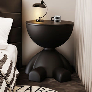 Bedside table casual modern bedroom small alternative creative plastic black side table small table coffee table storage rack