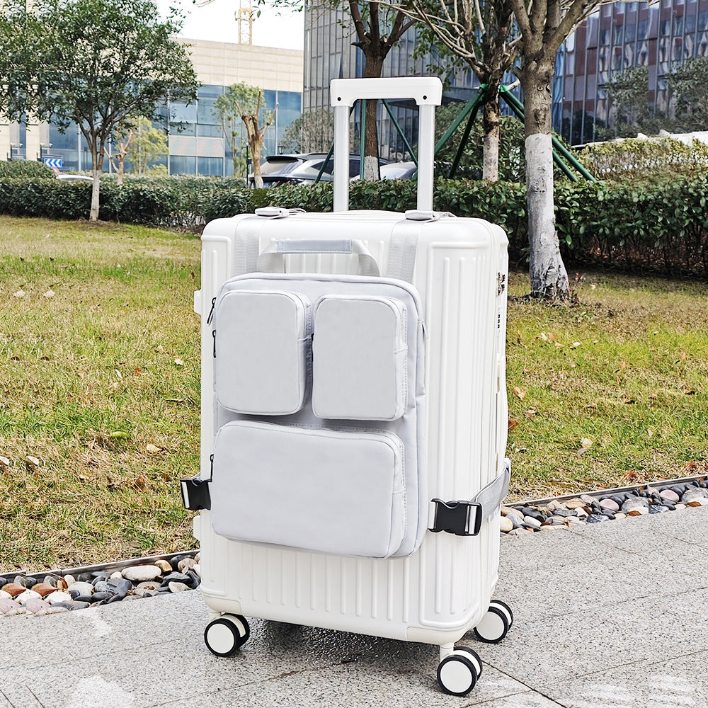 Boarding case Expansion storage bag Computer handbag Suitcase hanging bag Lightweight backpack Suitcase Vest backpack