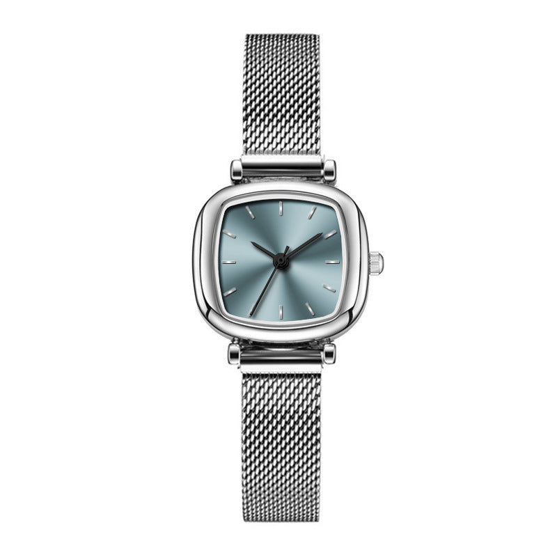 Trendy, influencer-style cross-border fashion watch for women - wholesale, petite, elegant mesh strap ladies' watch