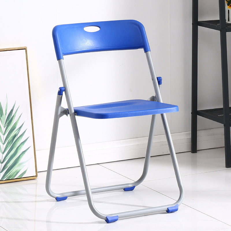 Plastic chair folding chair portable chair office chair conference chair computer chair training chair backrest chair folding stool