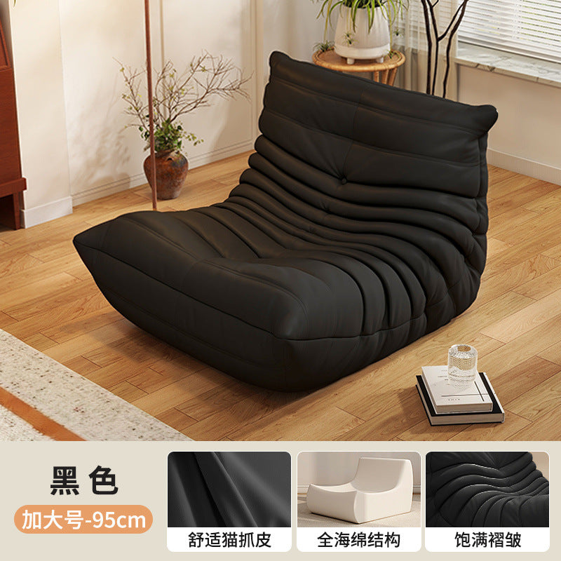 Lazy sofa caterpillar sofa chair balcony lying popular bedroom single tatami can lie down and sleep small sofa
