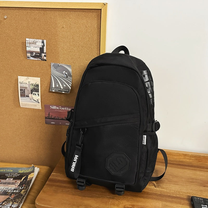 2025 new arrival: factory direct, high-capacity, durable, water-resistant fabric backpack - minimalist, trendy, and cool for middle school students