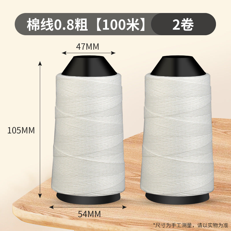 Thickened anti-wear cotton thread for construction site layout with ink line and ink fountain, carpentry measurement, ink fountain, powder ink, and line marking