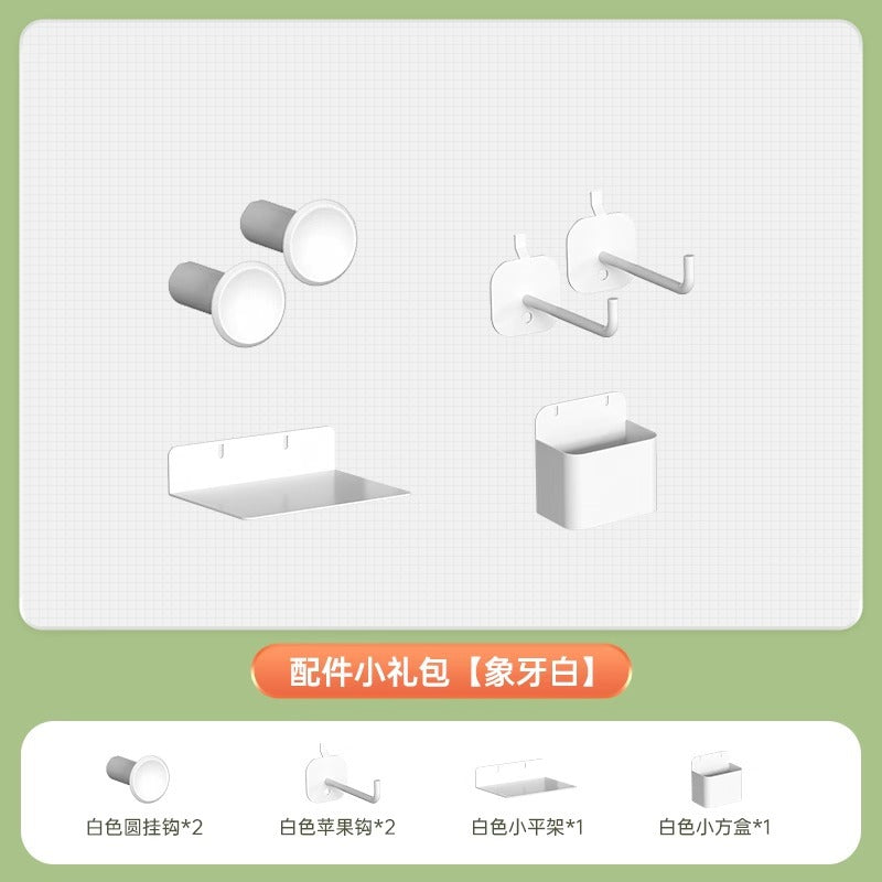 Sunlight board bookcase storage side hanging edge hole board accessories kids bookshelf decoration hole board living room storage board