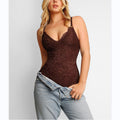 Bodyshaper suspender one-piece body shaping garment for women, tummy control bra, lace tight shaping garment, cross-border exclusive supply