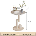 Creative accessible luxury round slate coffee table table balcony office sofa living room small apartment small table side table bedside