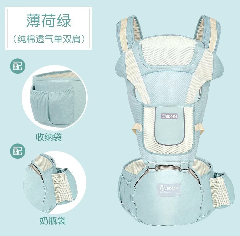 Factory wholesale baby carrier, infant hip seat, newborn four-season universal multifunctional baby wearing device