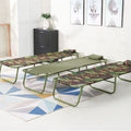 Portable single bed emergency foldable bed office lunch break bed simple single bed accompanying bed for home