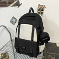 Trendy backpack for girls - high school & college students - large capacity, workwear style, laptop backpack, travel rucksack for men