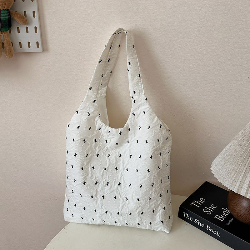 Oxford cloth folding environmentally friendly shopping bag portable portable storage bag large capacity supermarket shopping bag