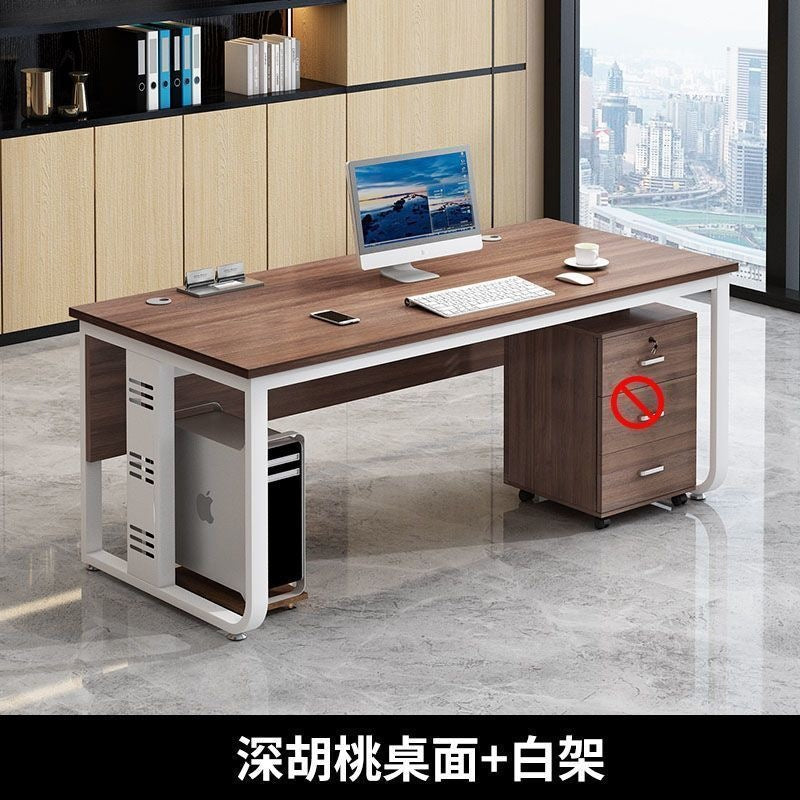 Office desk single computer desk casual modern office desk and chair combination for home small desk simple boss desk
