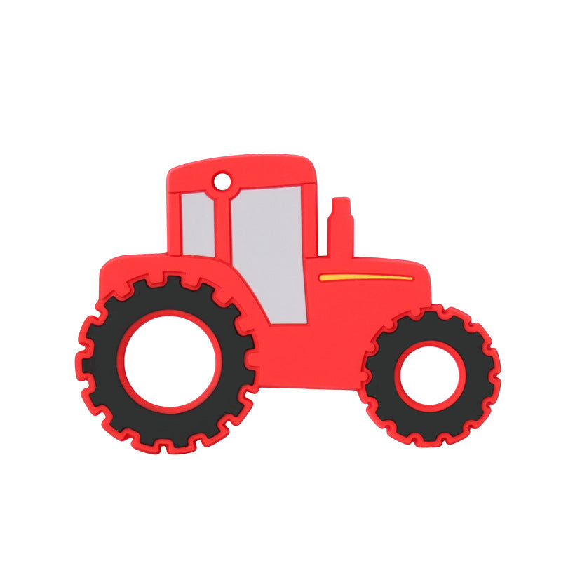 Car Epoxy Toothpaste Food Grade Silicone Teething Toy Baby Teething Grinder Baby Epoxy Dinosaur Bite Glue Play More