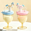 Ppsu water bottle baby training cup highball cup with scale unicorn straw cup children's drinking cup anti-choking