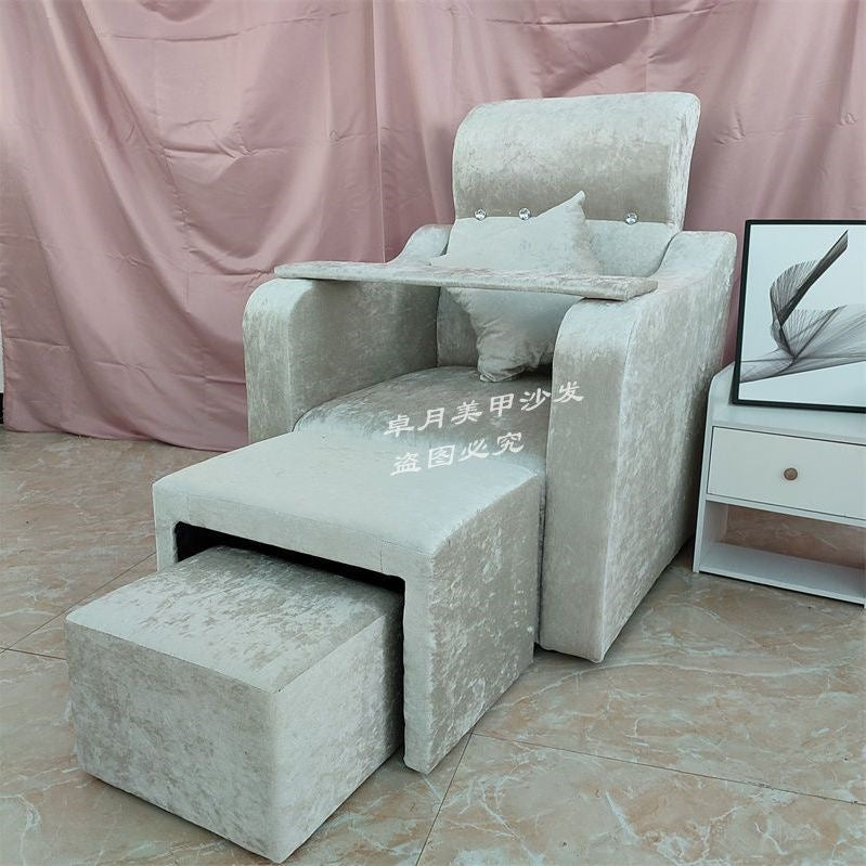 Manicure sofa chair, beautiful feet, beautiful feet sofa, foot bath, foot massage lounge chair, eyelash beauty salon, eyebrow tattoo and embroidery bed