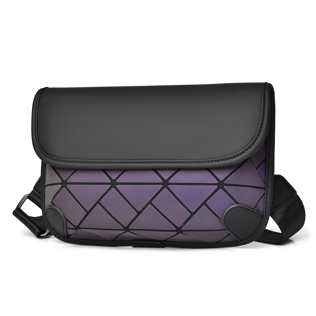 New Internet celebrity rhombus men's bag messenger bag premium shoulder bag Korean version diagonal cross mobile phone bag men's bag outdoor satchel